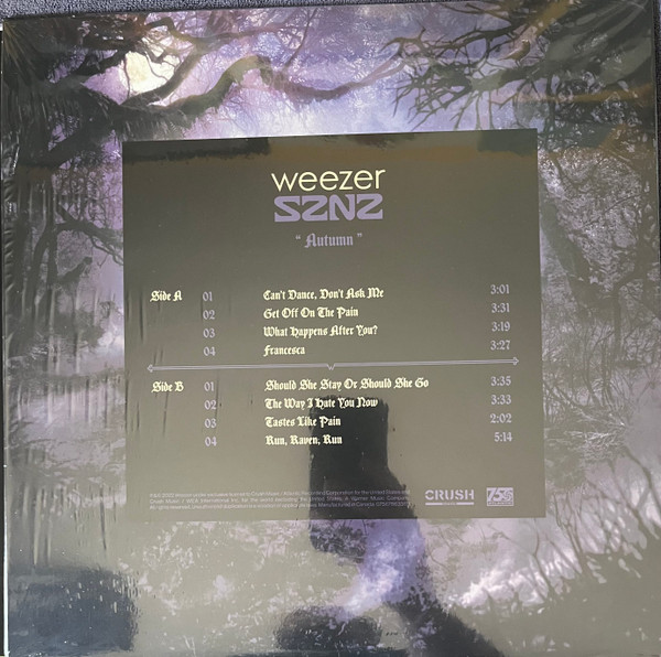 Weezer - SZNZ Autumn | Crush Music (075678633171) - 2 Weezer - SZNZ Autumn | Crush Music (075678633171) - 2