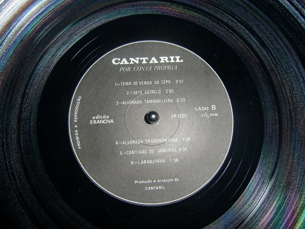 Cantaril - Por Conta Própria | Eranova (LP001) - 4