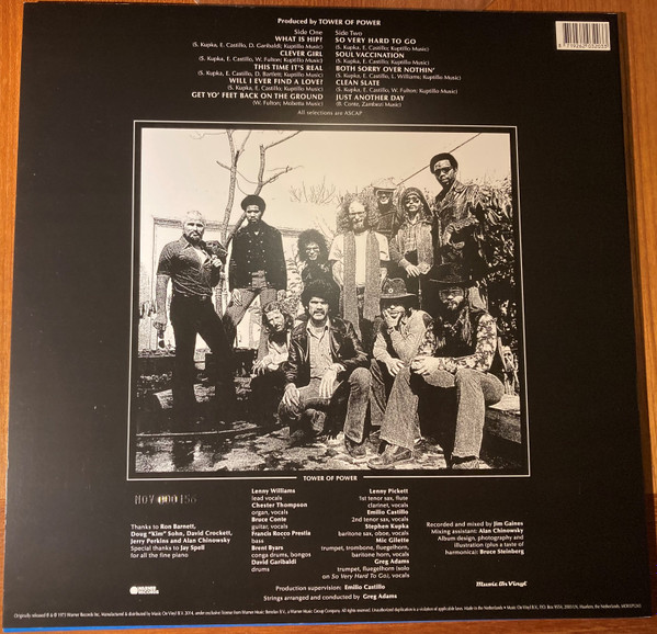 Tower Of Power - Tower Of Power | Warner Records (MOVLP1243) - 2 Tower Of Power - Tower Of Power | Warner Records (MOVLP1243) - 2