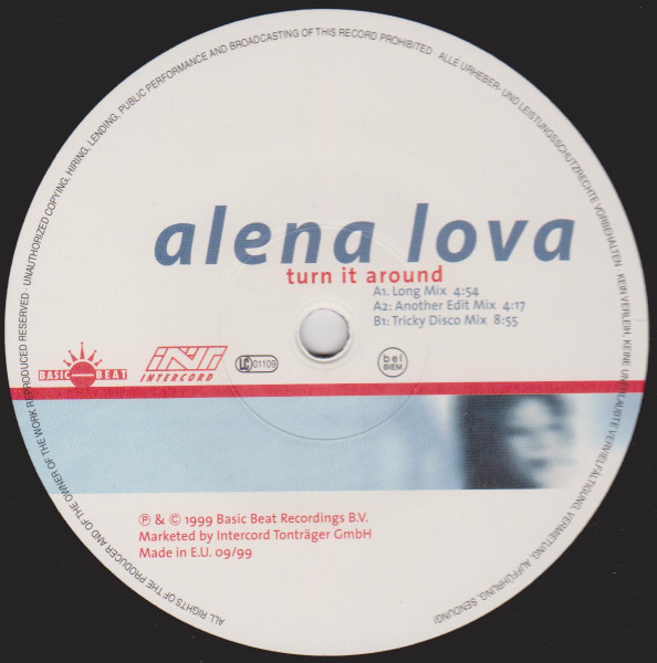 Alena - Turn It Around | Intercord Tonträger GmbH (INT 8 87721 6) - 3 Alena - Turn It Around | Intercord Tonträger GmbH (INT 8 87721 6) - 3