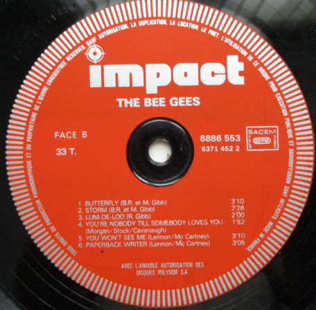Bee Gees - The Bee Gees | Impact (6886 553) - 4 Bee Gees - The Bee Gees | Impact (6886 553) - 4
