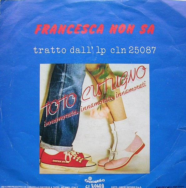 Toto Cutugno - Flash | Carosello (CI 20489) - 2