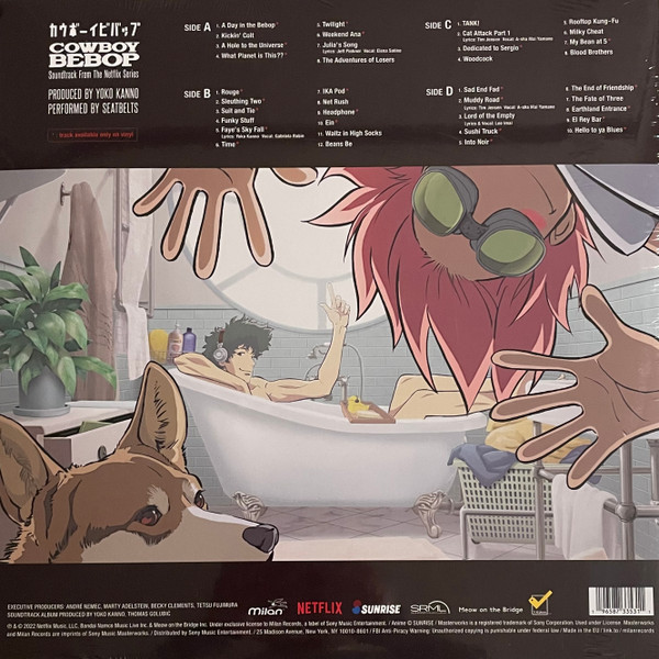 The Seatbelts , Yoko Kanno - Cowboy Bebop (Soundtrack From The Netflix Series) | Milan (19658733531-S1) - 4