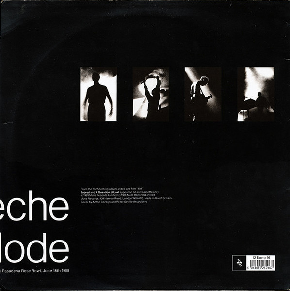 Depeche Mode - Everything Counts, Nothing, Sacred, A Question Of Lust | Mute (12 Bong 16) - 2