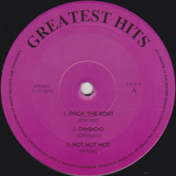 Various - Greatest Hits | Not On Label (LP 3535) - main Various - Greatest Hits | Not On Label (LP 3535) - main
