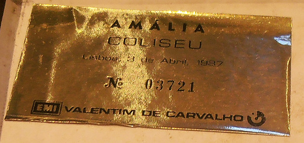 Amália Rodrigues - Coliseu, 3 De Abril de 1987 | Columbia (748 938 4) - 4