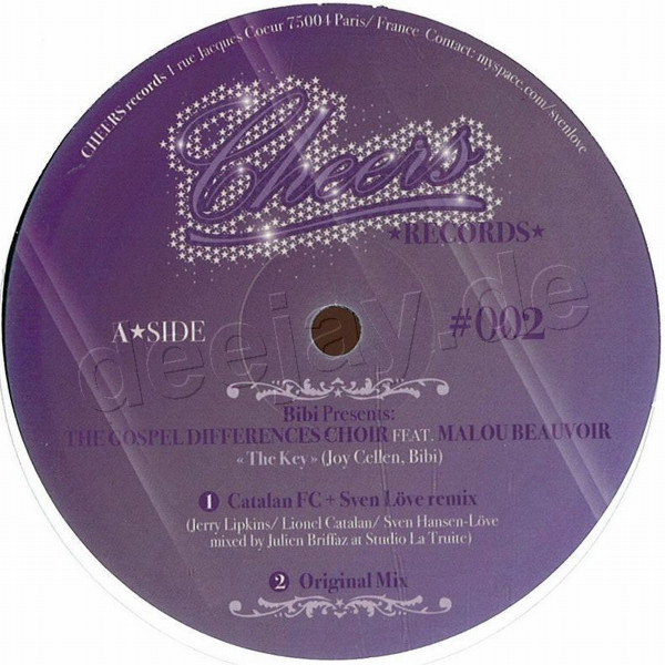 Bibi Presents The Gospel Differences Choir - The Key | Cheers Records (CHEERS002) - main Bibi Presents The Gospel Differences Choir - The Key | Cheers Records (CHEERS002) - main