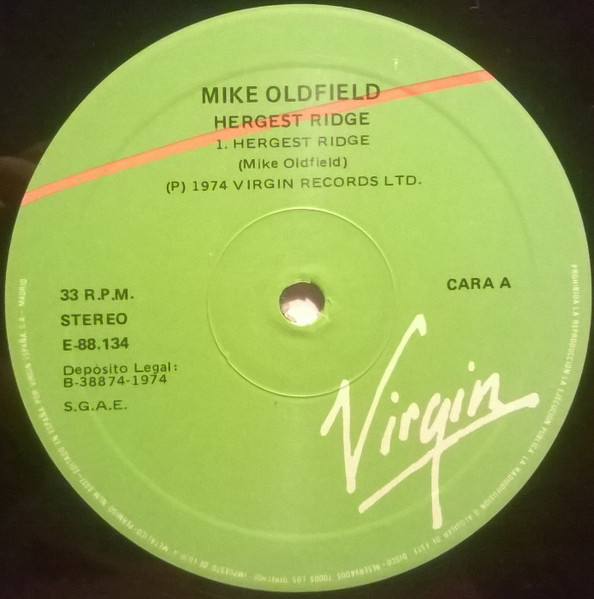 Mike Oldfield - Hergest Ridge | Virgin (E-88.134) - 3