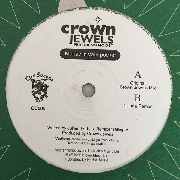 Crown Jewels Featuring MC Det - Money In Your Pocket | Conqueror Records (OC005)