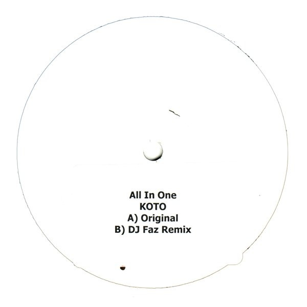 Koto - All In One | Not On Label (FAZ 01)