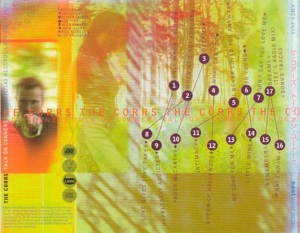 The Corrs - Talk On Corners | 143 Records (AMCY-2635) - 3