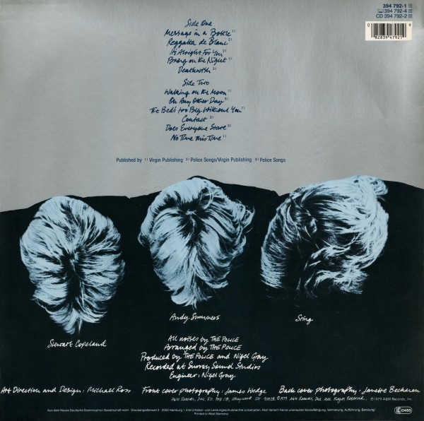 The Police - Reggatta De Blanc | A&M Records (394 792-1) - 2