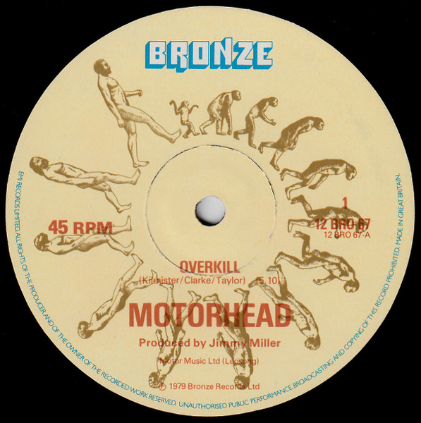 Motörhead - Overkill | Bronze (12 BRO 67)