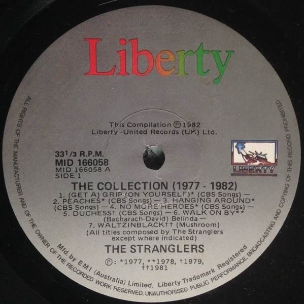 The Stranglers - The Collection 1977 - 1982 | Liberty (MID 166058) - 2 The Stranglers - The Collection 1977 - 1982 | Liberty (MID 166058) - 2