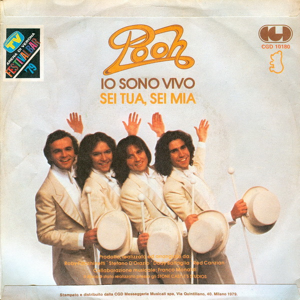 Pooh - Io Sono Vivo | CGD (CGD 10180) - 2