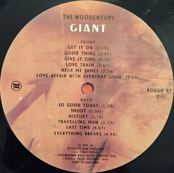 The Woodentops - Giant | Megadisc (MD 7959) - 3 The Woodentops - Giant | Megadisc (MD 7959) - 3