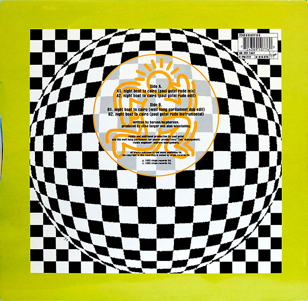 Madness - Night Boat To Cairo | Virgin (VST 1447) - 2