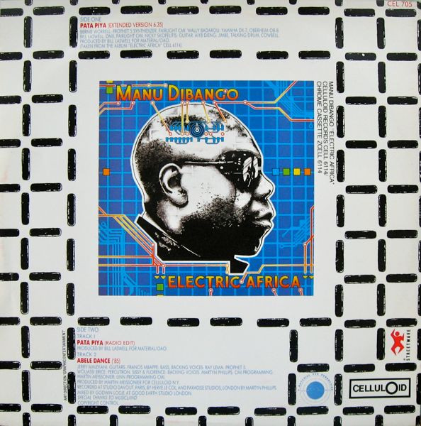 Manu Dibango - Pata Piya (Full Length Extended Version) | Celluloid (CEL 705) - 4 Manu Dibango - Pata Piya (Full Length Extended Version) | Celluloid (CEL 705) - 4