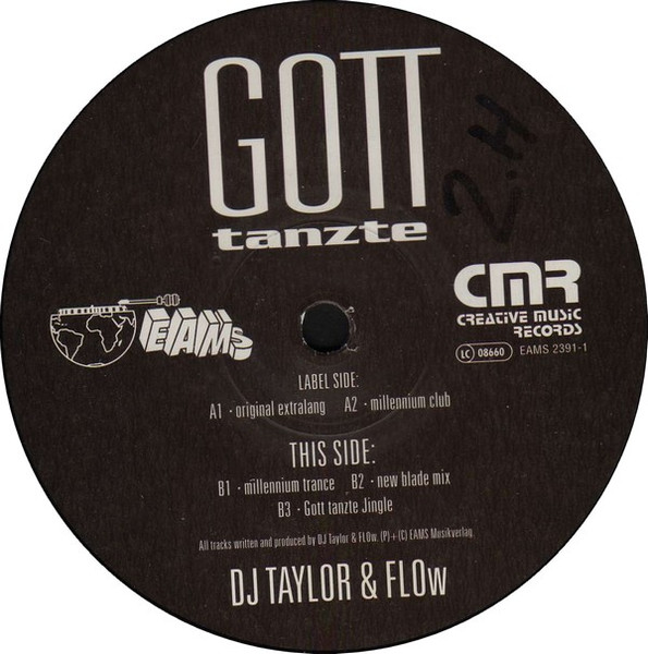 DJ Taylor & Flow - Gott Tanzte | EAMS (EAMS 2391-1) - 2 DJ Taylor & Flow - Gott Tanzte | EAMS (EAMS 2391-1) - 2