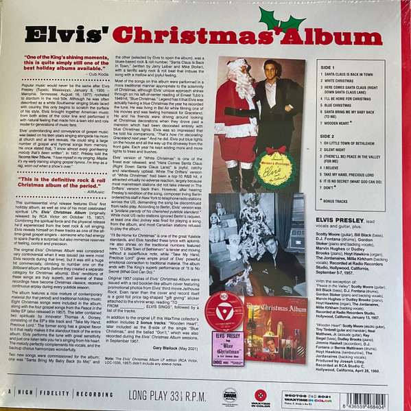 Elvis Presley - Elvis' Christmas Album | WaxTime In Color (950706) - 2 Elvis Presley - Elvis' Christmas Album | WaxTime In Color (950706) - 2