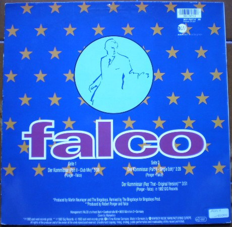 Falco - Der Kommissar | EastWest (9031-76271-0) - 2