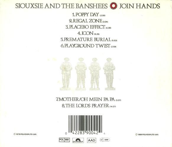 Siouxsie & The Banshees - Join Hands | Polydor (839 004-2) - 2