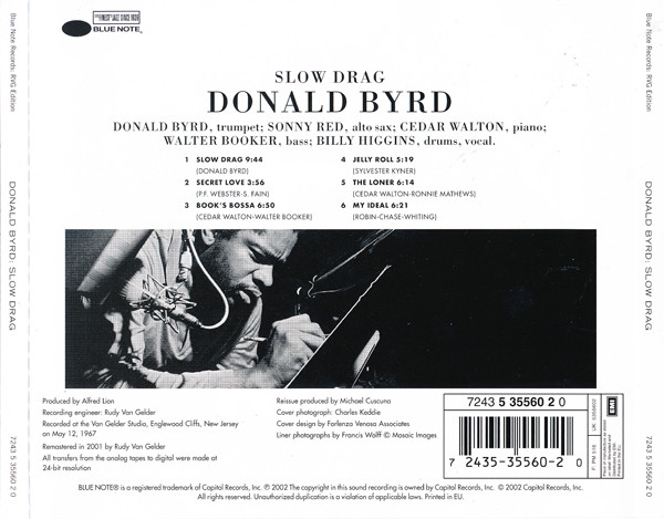 Donald Byrd - Slow Drag | Blue Note (7243 5 35560 2 0) - 2