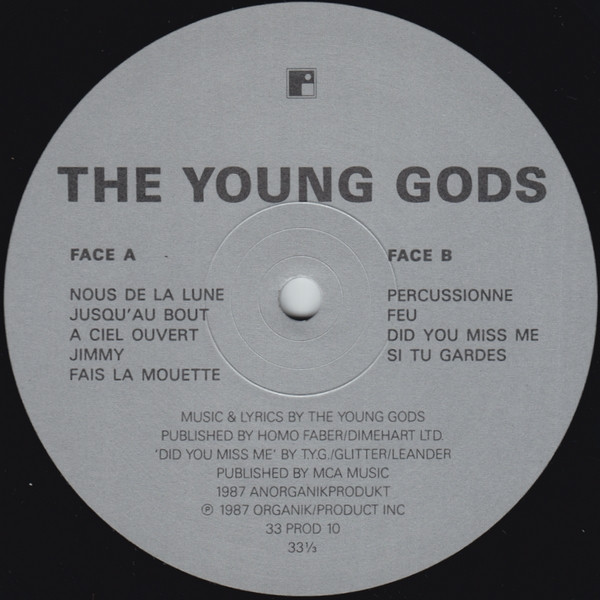 The Young Gods - The Young Gods | Product Inc. (33 PROD 10) - 3