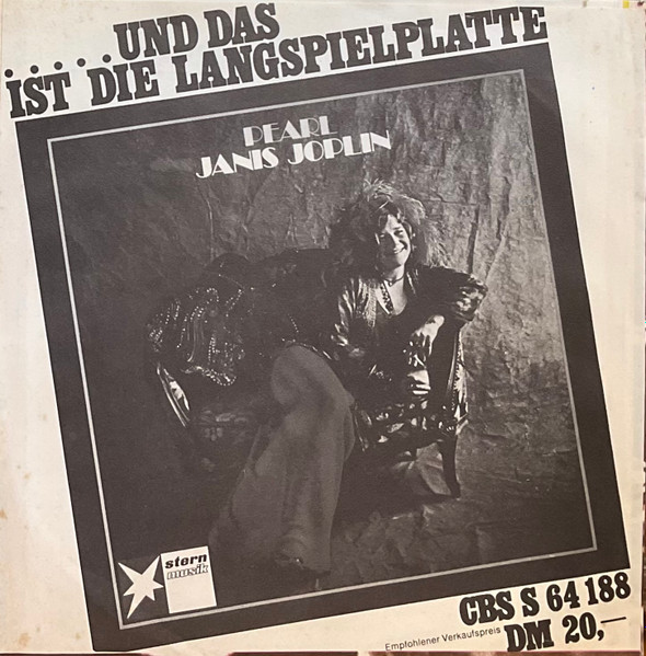 Janis Joplin - Get It While You Can | CBS (CBS 7451) - 2