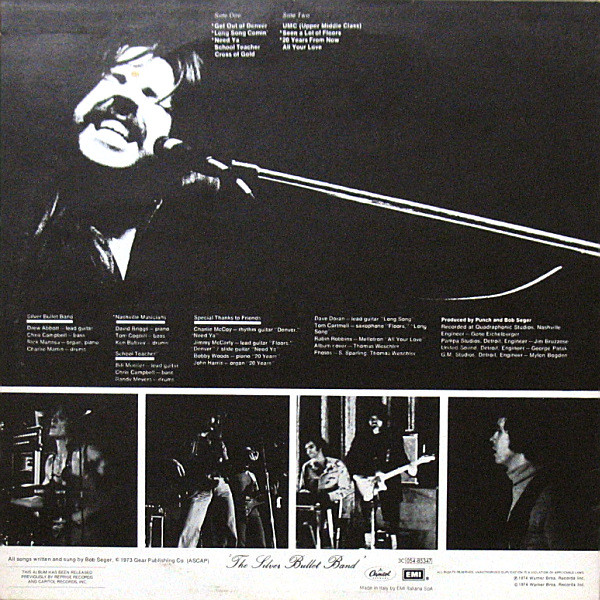 Bob Seger - Seven | Capitol Records (3C 054 85347) - 2 Bob Seger - Seven | Capitol Records (3C 054 85347) - 2