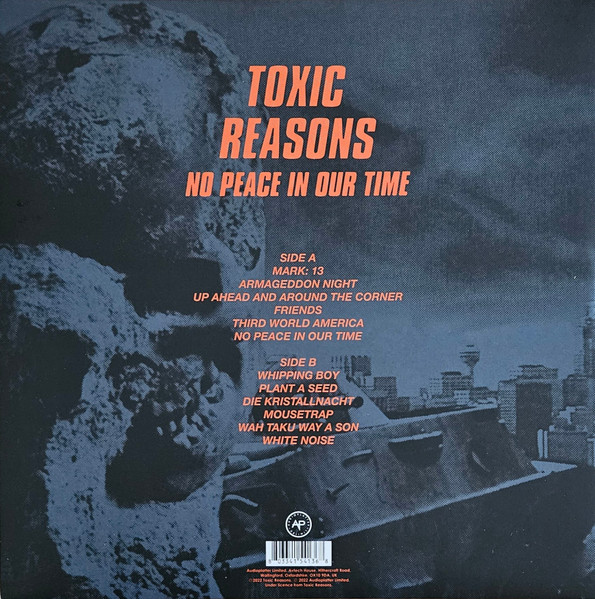 Toxic Reasons - No Peace In Our Time | Audio Platter (Plate081LP) - 3 Toxic Reasons - No Peace In Our Time | Audio Platter (Plate081LP) - 3
