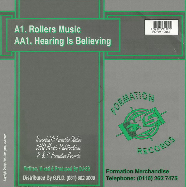 MA2 - Rollers Music / Hearing Is Believing | Formation Records (FORM 12057) - 2
