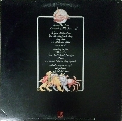 Queen - A Day At The Races | Elektra (6E-101) - 3 Queen - A Day At The Races | Elektra (6E-101) - 3