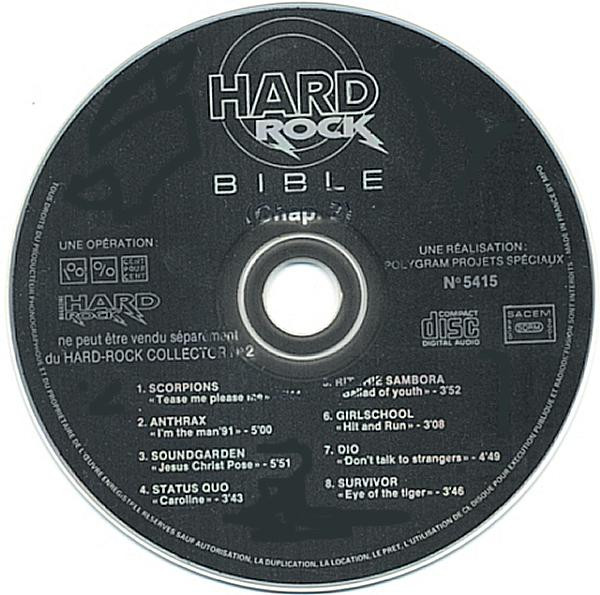 Various - Hard-Rock Bible Chap. 2 | Polygram Projets Spéciaux (5415) - 3