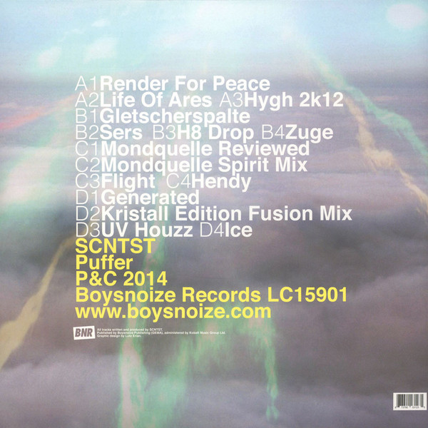 SCNTST - Puffer | Boysnoize Records (BNRLP024) - 2 SCNTST - Puffer | Boysnoize Records (BNRLP024) - 2