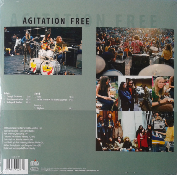 Agitation Free - Live '74 [At The Cliffs Of River Rhine] | MIG (MIG 02181) - 2