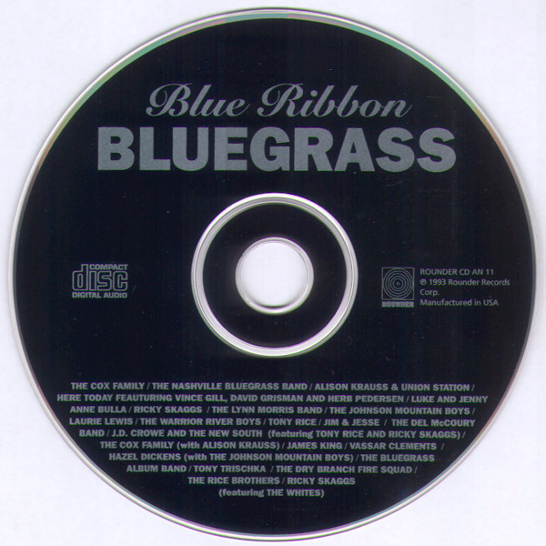 Various - Blue Ribbon Bluegrass | Rounder Records (ROUNDER CD AN 11) - 3