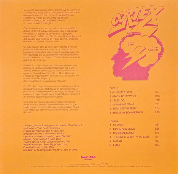 Cortex - Alain Mion, Alain Gandolfi | Trad Vibe (TVLP31) - 2 Cortex - Alain Mion, Alain Gandolfi | Trad Vibe (TVLP31) - 2