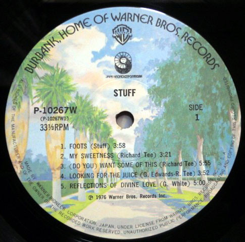 Stuff - Stuff | Warner Bros. Records (P-10267W) - 3 Stuff - Stuff | Warner Bros. Records (P-10267W) - 3