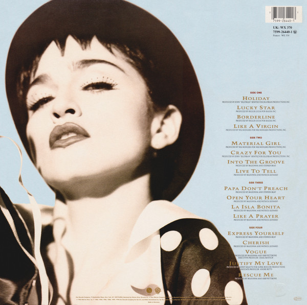 Madonna - The Immaculate Collection | Sire (7599-26440-1) - 2 Madonna - The Immaculate Collection | Sire (7599-26440-1) - 2