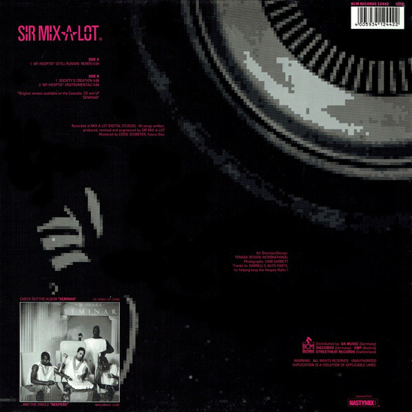 Sir Mix-A-Lot - My Hooptie | BCM Records (BCM 12442) - 2 Sir Mix-A-Lot - My Hooptie | BCM Records (BCM 12442) - 2