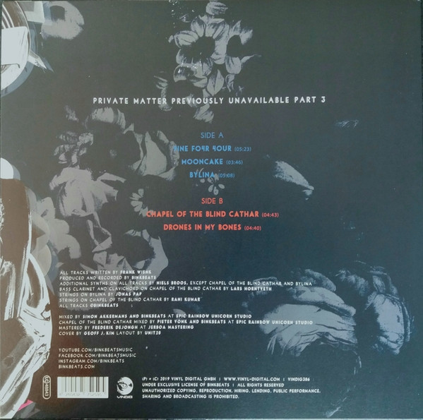 Binkbeats - P.M.P.U., Part 3 | Vinyl Digital (VinDig386) - 2