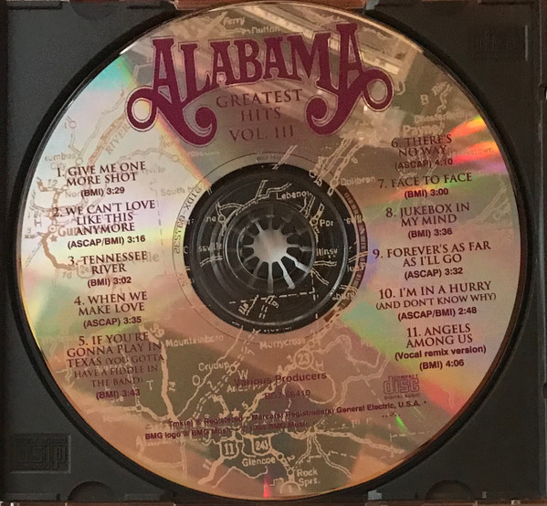 Alabama - Greatest Hits III | RCA Records Label Nashville (BG2 66410) - 3 Alabama - Greatest Hits III | RCA Records Label Nashville (BG2 66410) - 3