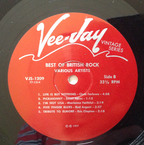 Various - The Best Of British Rock | Vee-Jay Vintage Series (VJS 1209) - 4 Various - The Best Of British Rock | Vee-Jay Vintage Series (VJS 1209) - 4