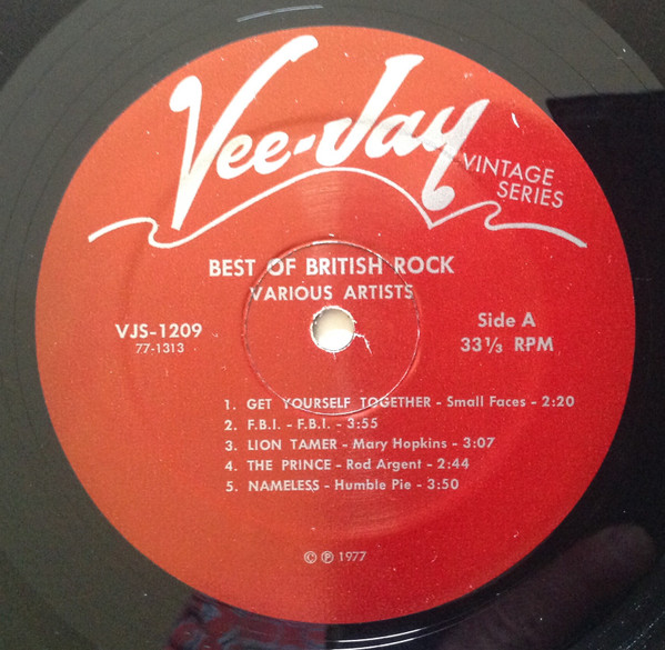 Various - The Best Of British Rock | Vee-Jay Vintage Series (VJS 1209) - 3 Various - The Best Of British Rock | Vee-Jay Vintage Series (VJS 1209) - 3