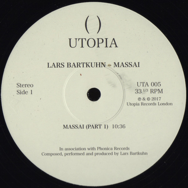 Lars Bartkuhn - Massai | Utopia Records (UTA 005) - 4