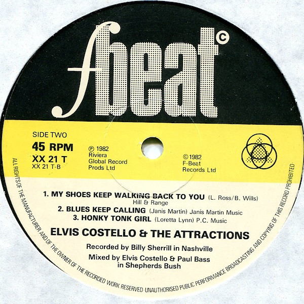 Elvis Costello & The Attractions With Royal Philharmonic Orchestra - I'm Your Toy | F-Beat (XX21T) - 4 Elvis Costello & The Attractions With Royal Philharmonic Orchestra - I'm Your Toy | F-Beat (XX21T) - 4