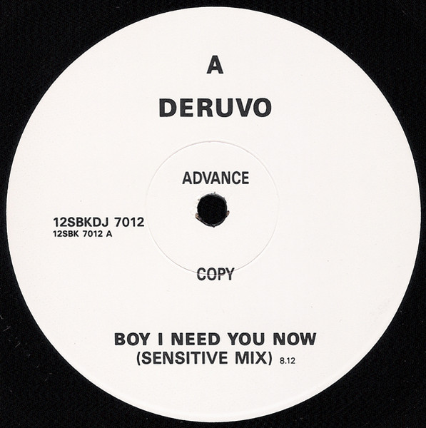 Deruvo - Boy I Need You Now | SBK Records (12SBKDJ 7012)