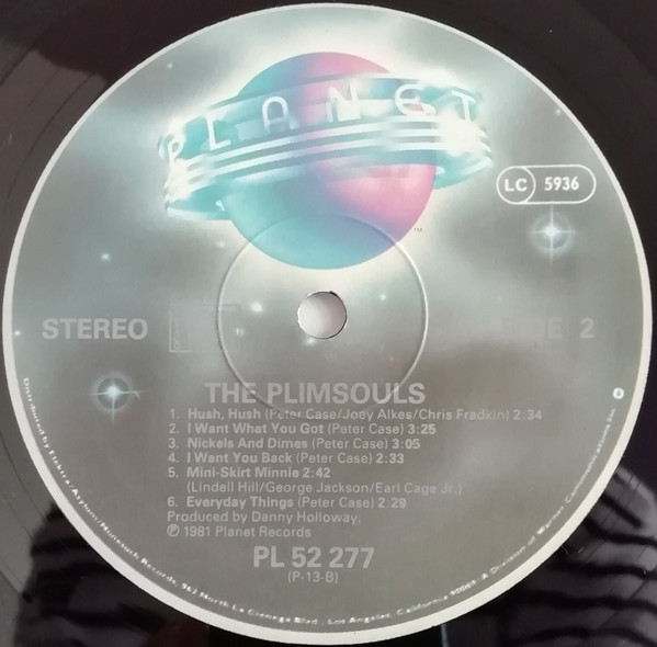 The Plimsouls - The Plimsouls | Planet (PL 52 277) - 4