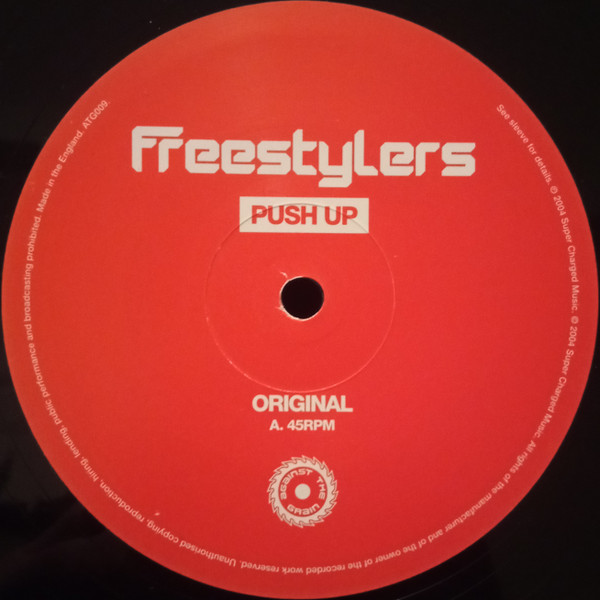 Freestylers - Push Up / The Slammer | Against The Grain (ATG009) - 3 Freestylers - Push Up / The Slammer | Against The Grain (ATG009) - 3